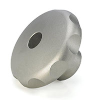 Product Image - Stainless Steel Hand Knobs(Tapped Through Hole)
